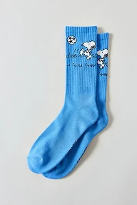 Peanuts Snoopy Soccer Crew Sock