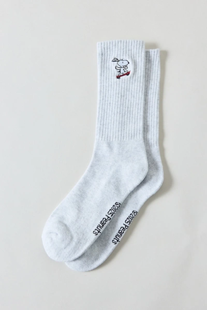 Peanuts Snoopy Skate Icon Crew Sock