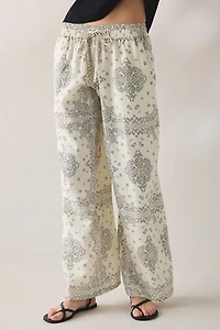 Kimchi Blue Maura Bandana Print Pull-On Pant