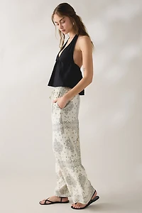 Kimchi Blue Maura Bandana Print Pull-On Pant