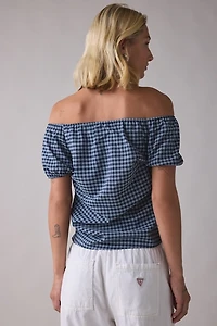 Woodrose Deli Super Layer Off-The-Shoulder Baby Top