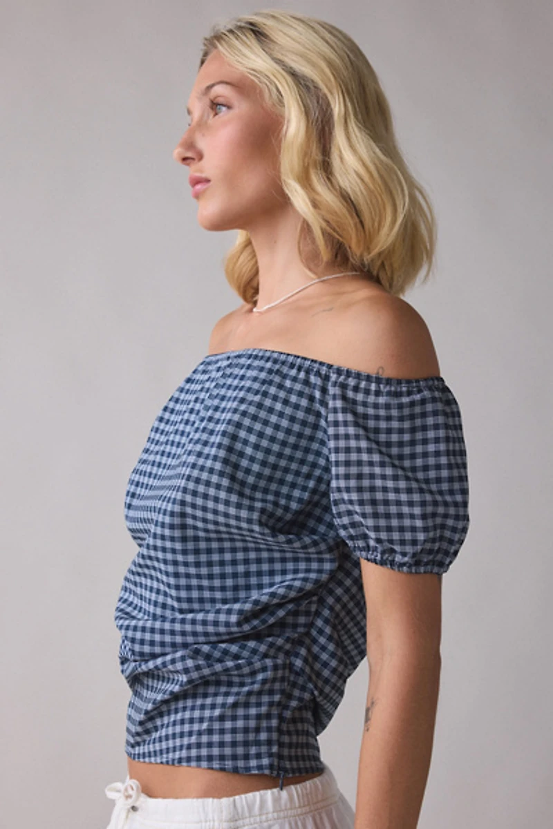 Woodrose Deli Super Layer Off-The-Shoulder Baby Top