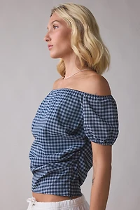 Woodrose Deli Super Layer Off-The-Shoulder Baby Top