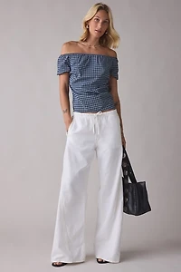 Woodrose Deli Super Layer Off-The-Shoulder Baby Top