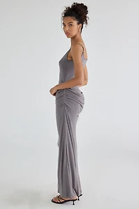 Woodrose Deli Full Moon Draped Maxi Dress