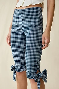 Woodrose Deli Sicily Slim Capri Pants