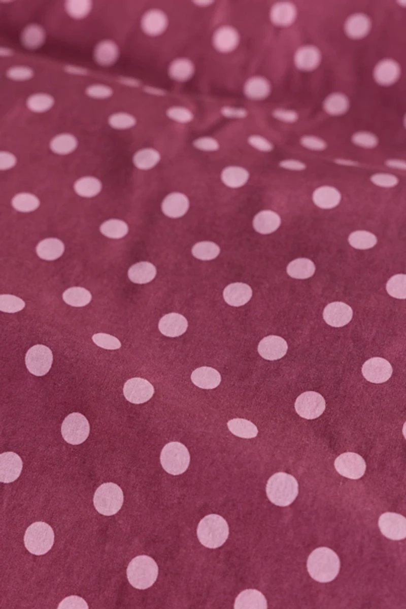 Jane Polka Dot Patterned Duvet Cover Set