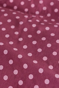 Jane Polka Dot Patterned Duvet Cover Set