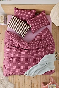 Jane Polka Dot Patterned Duvet Cover Set