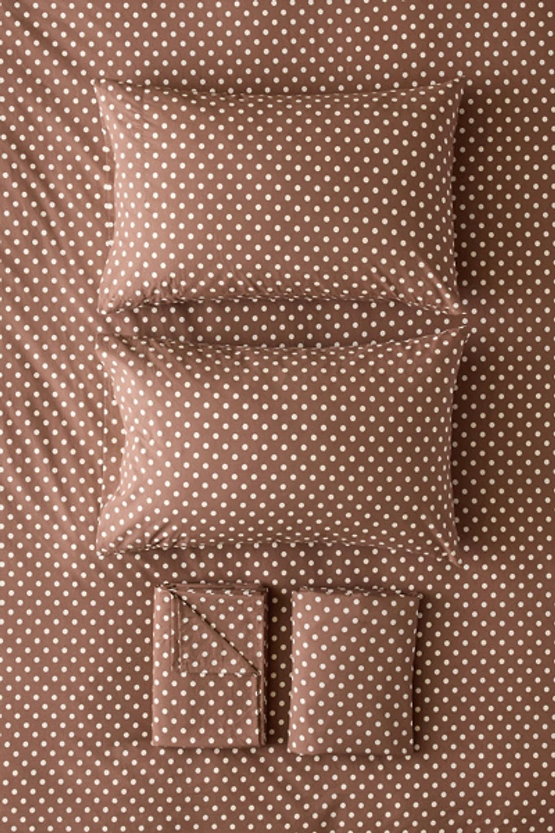 Jane Polka Dot Patterned Sheet Set
