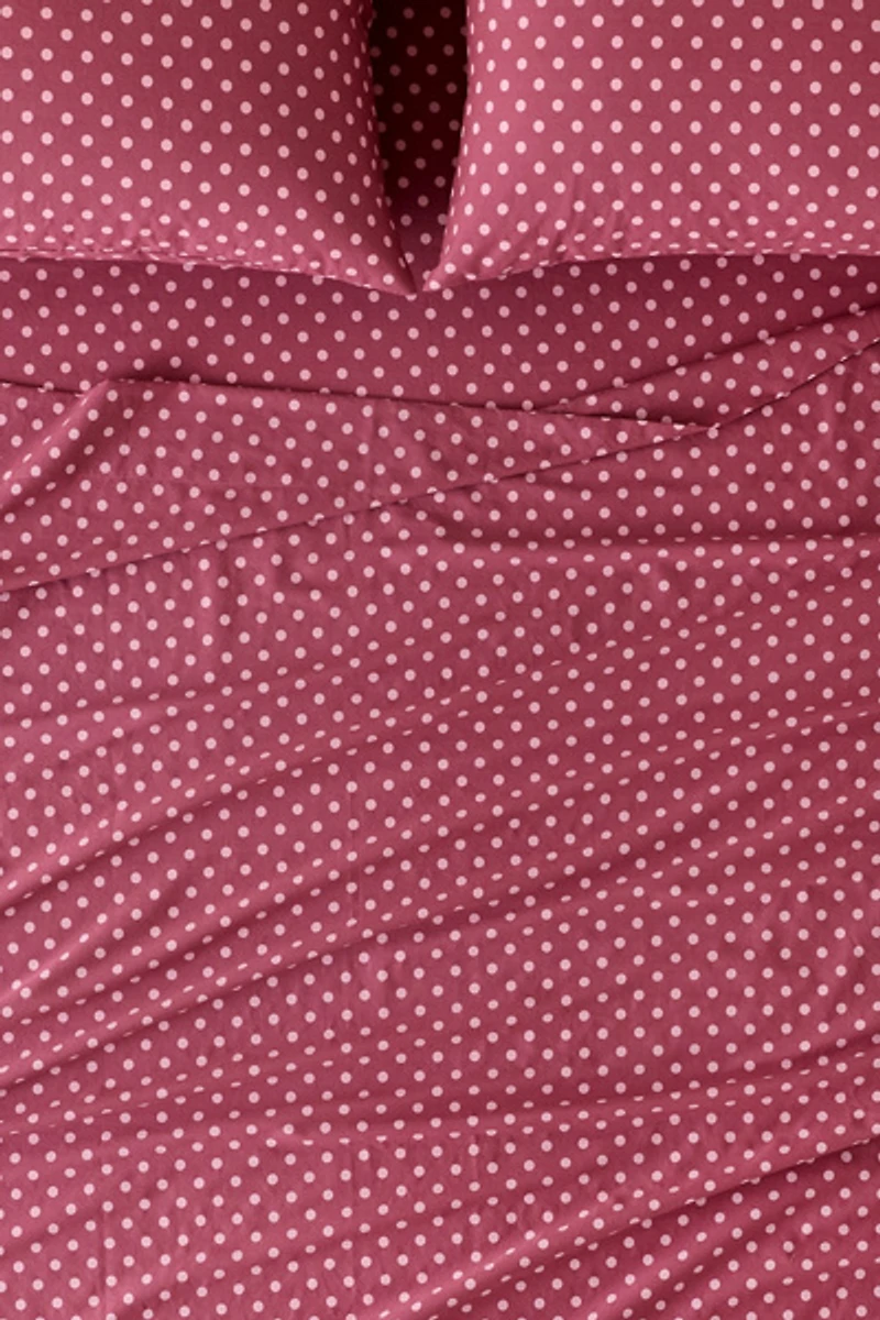 Jane Polka Dot Patterned Sheet Set