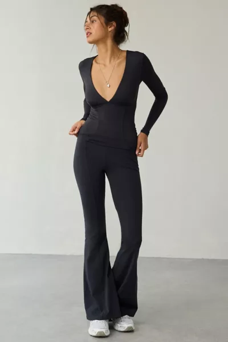 Out From Under FuseForm Seamed Plunge Long Sleeve Top