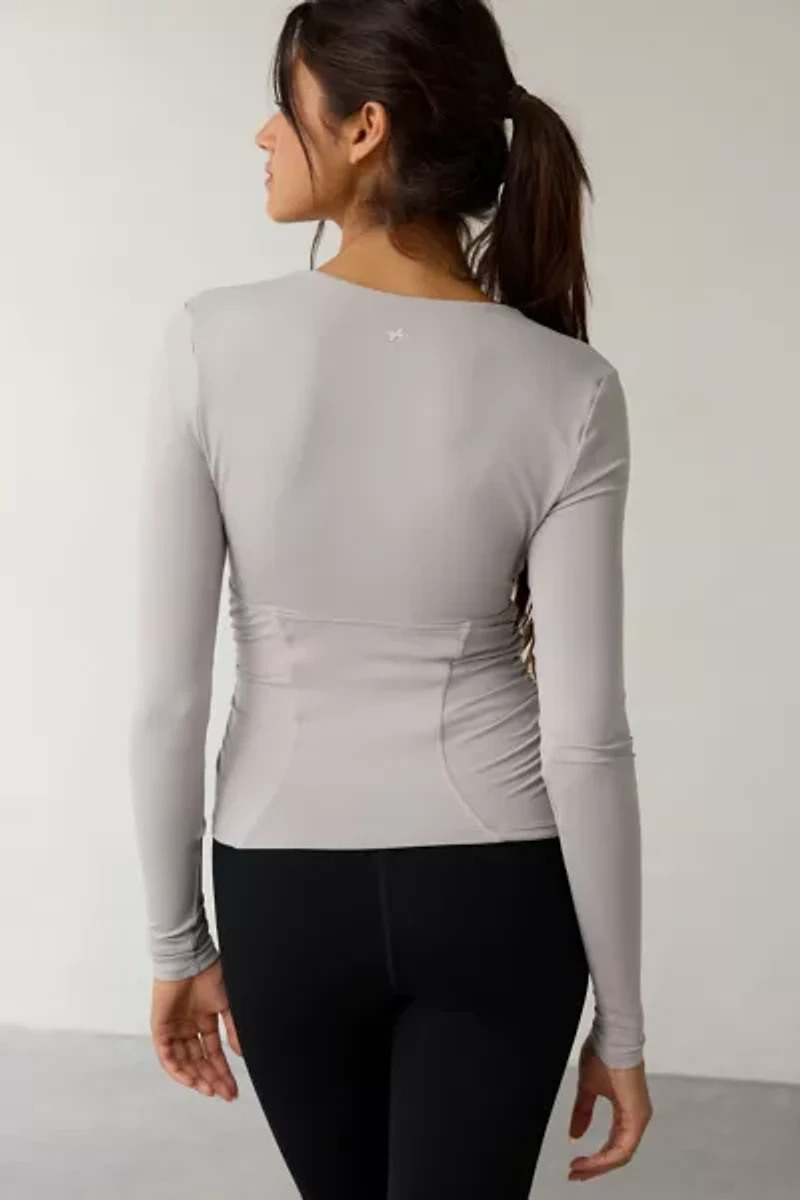 Out From Under FuseForm Seamed Plunge Long Sleeve Top