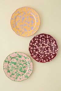 Splatter Paint 10-inch Ceramic Dinner Plate
