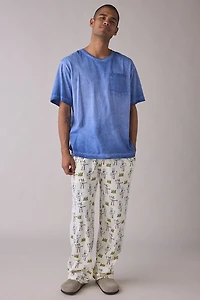 Basquiat King Pattern Pajama Pant