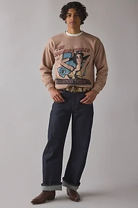 Rolling Stones Houston 1978 Graphic Crew Neck Sweatshirt