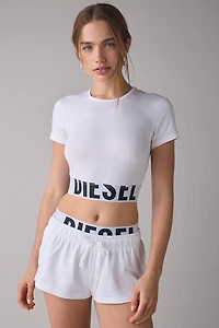Diesel Uftee-Sport-Cropped-Tee