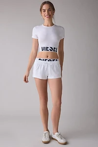 Diesel Uftee-Sport-Cropped-Tee