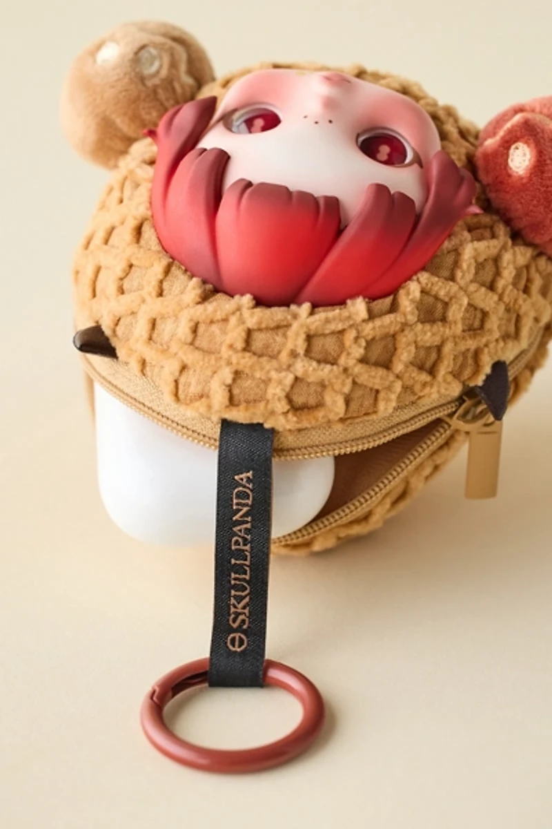 POP MART SKULLPANDA You Found Me! Series Punky Peanut Earbud Case Keychain