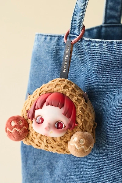 POP MART SKULLPANDA You Found Me! Series Punky Peanut Earbud Case Keychain