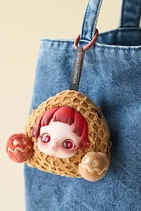 POP MART SKULLPANDA You Found Me! Series Punky Peanut Earbud Case Keychain