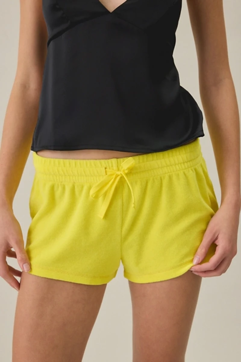 Diesel Vanessa-D-Pop Towelling Micro Shorts