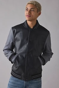 Slate & Stone Padded Faux Leather Jacket
