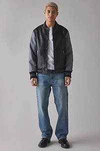 Slate & Stone Padded Faux Leather Jacket