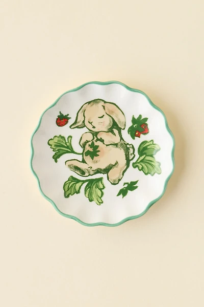 Icon Scalloped Ceramic Catch-All Dish