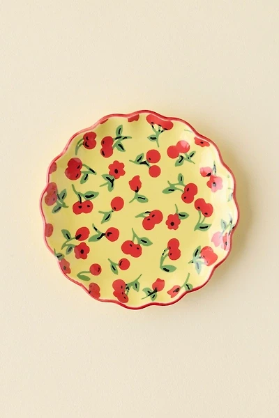 Icon Scalloped Ceramic Catch-All Dish