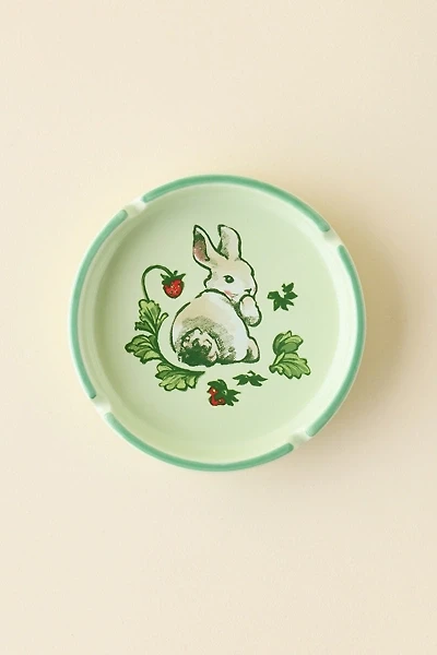 Minimal Icon Graphic Printed Ceramic Ashtray