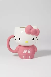 Sanrio Hello Kitty Pink Skeleton Ceramic Mug