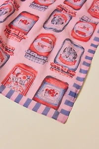Jam Pattern Cotton Bandana