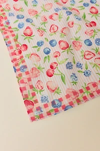 Fruit Pattern Cotton Bandana