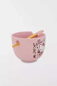 Sanrio Hello Kitty Holiday Ramen Bowl and Chopstick Set