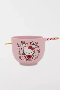 Sanrio Hello Kitty Holiday Ramen Bowl and Chopstick Set