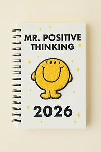 Mr. Positive Thinking Chenille Patch 2026 Daily Planner