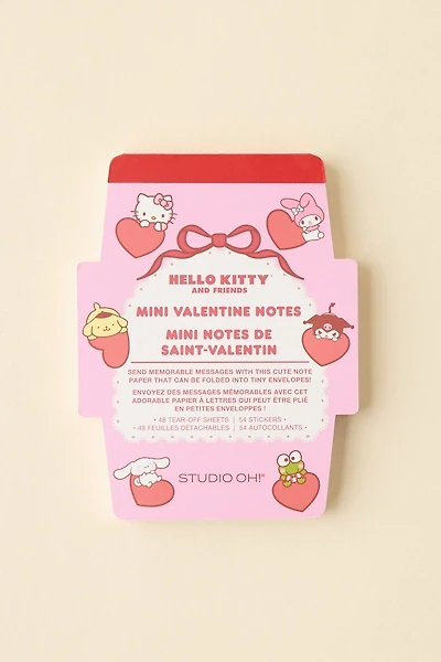Sanrio Hello Kitty And Friends Foldable Valentine’s Day Note Set