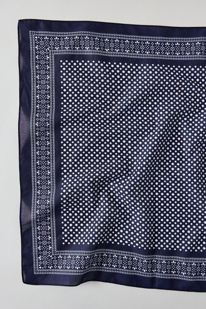 Polka Dot Pattern Cotton Bandana