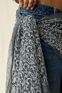 Lace Sarong Wrap Cover Up