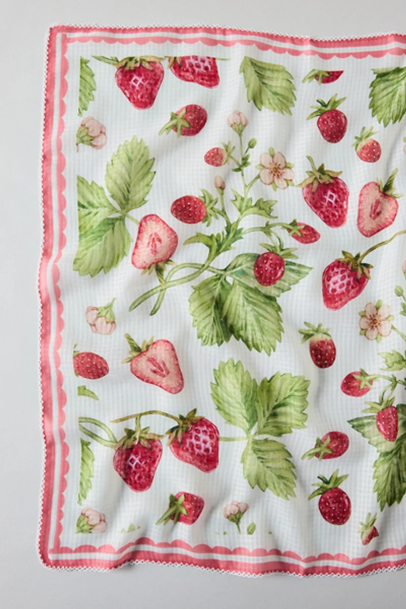 Allover Pattern Sheer Bandana