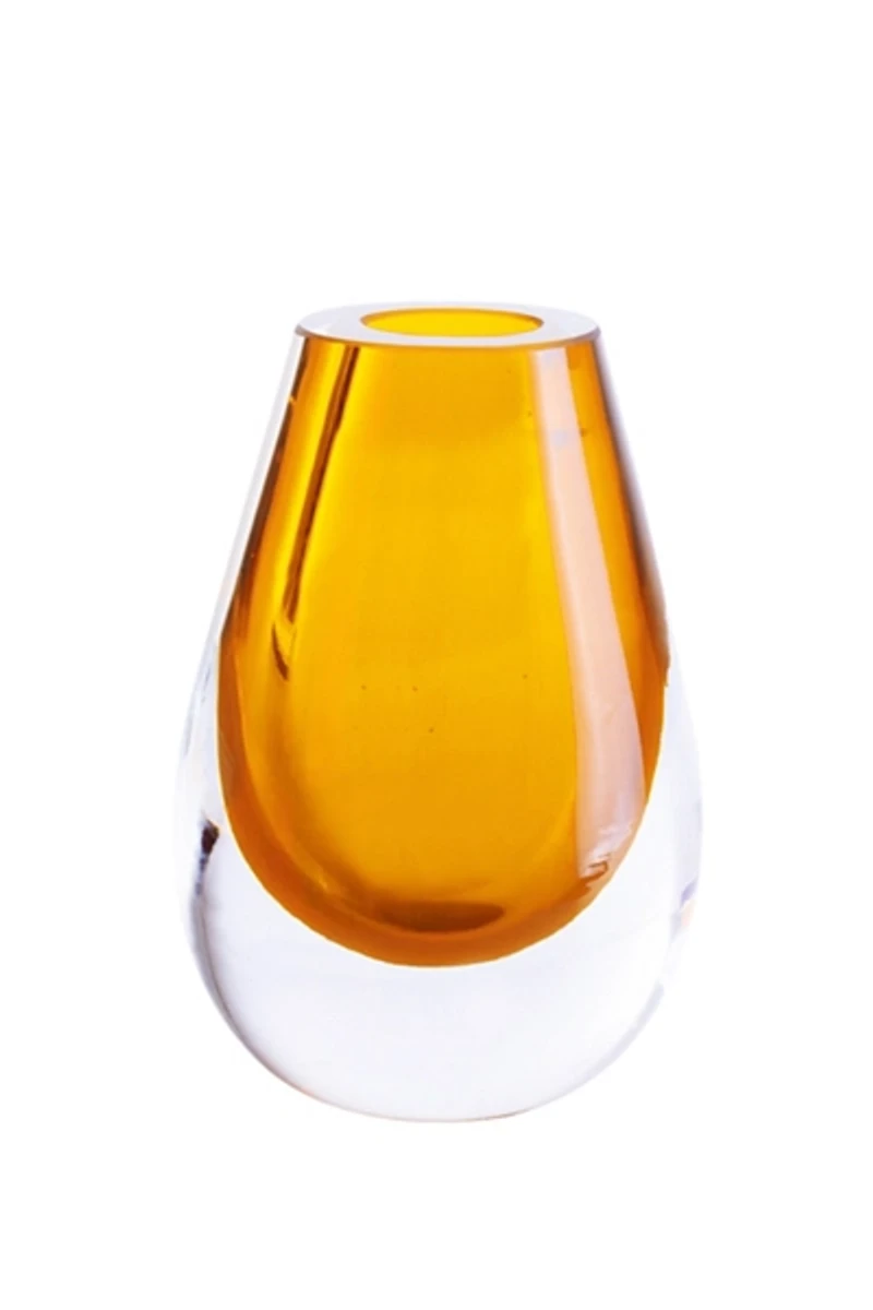 Cloudnola Handblown Glass Drop Vase