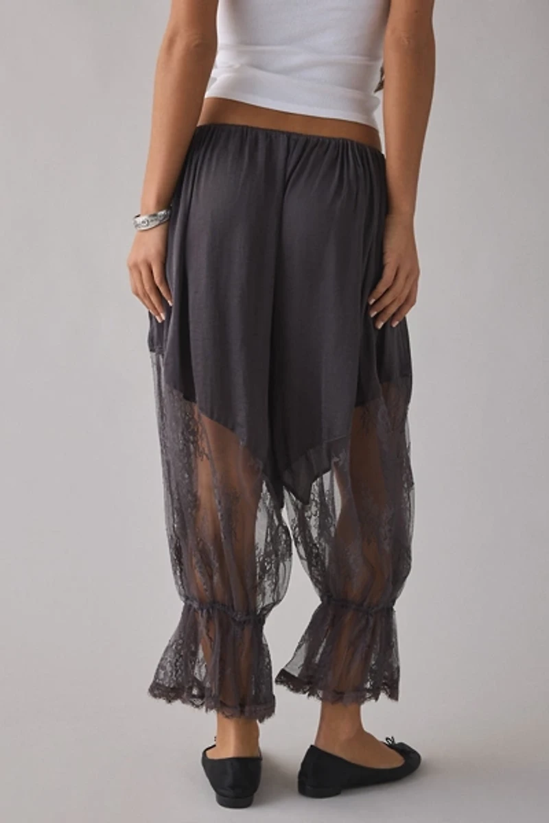 Out From Under Milla Lace Trim Bloomer Pant