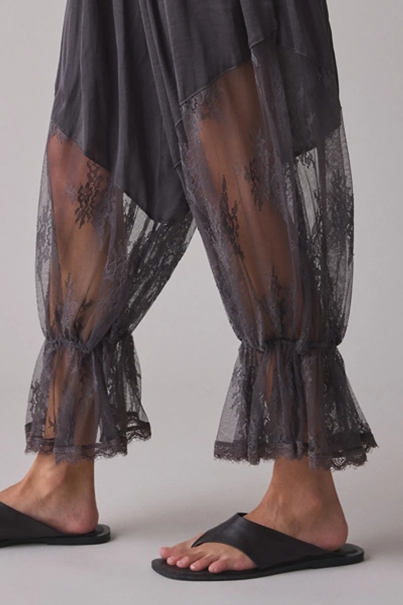 Out From Under Milla Lace Trim Bloomer Pant