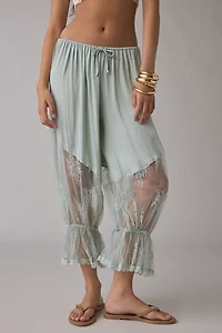 Out From Under Milla Lace Trim Bloomer Pant