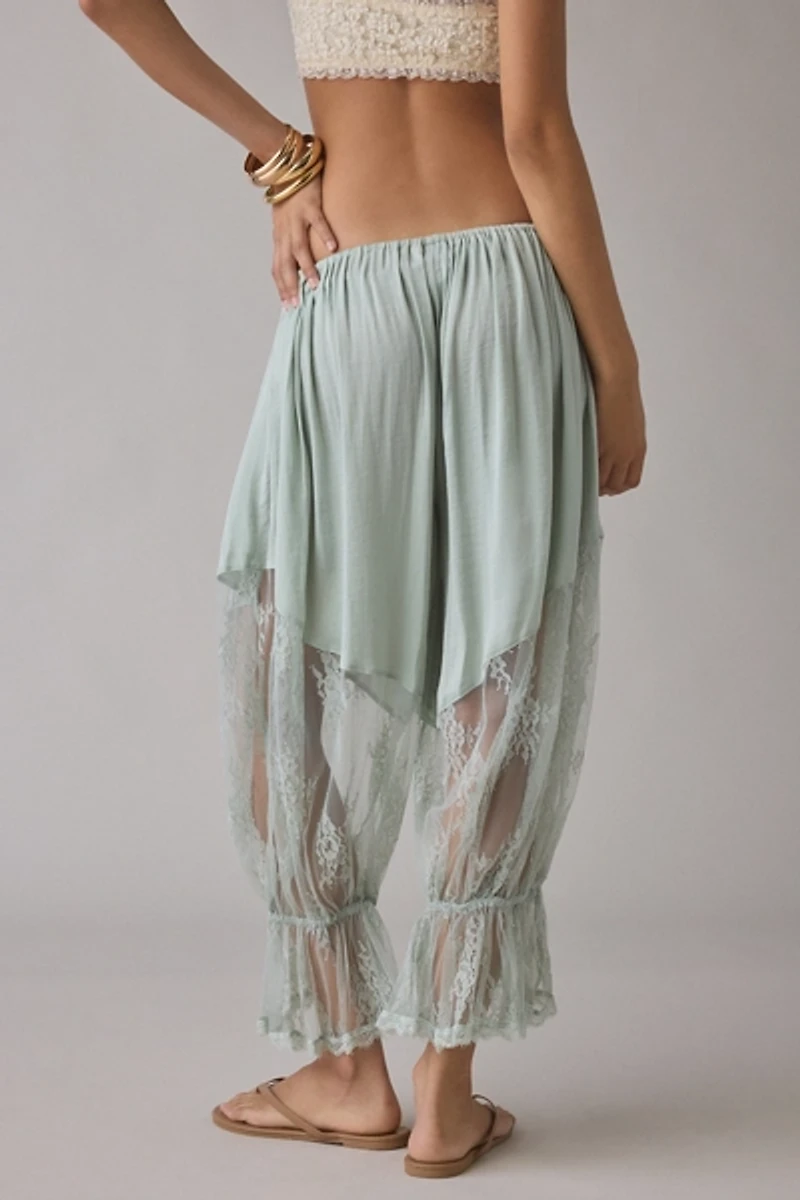 Out From Under Milla Lace Trim Bloomer Pant