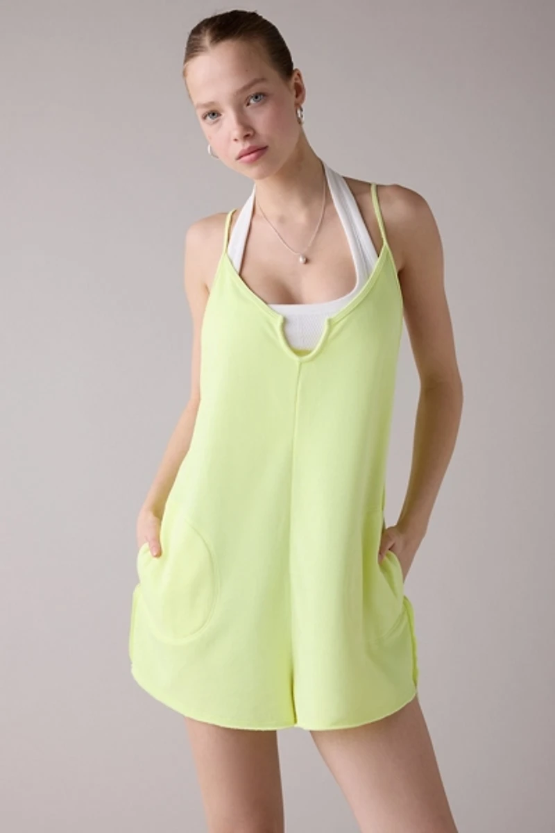 Out From Under Tear It Up Terry Knit Romper