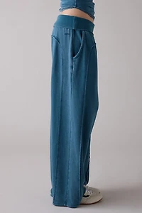 Out From Under Tear It Up Terry Knit Foldover Sweatpant