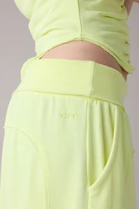 Out From Under Tear It Up Terry Knit Foldover Sweatpants
