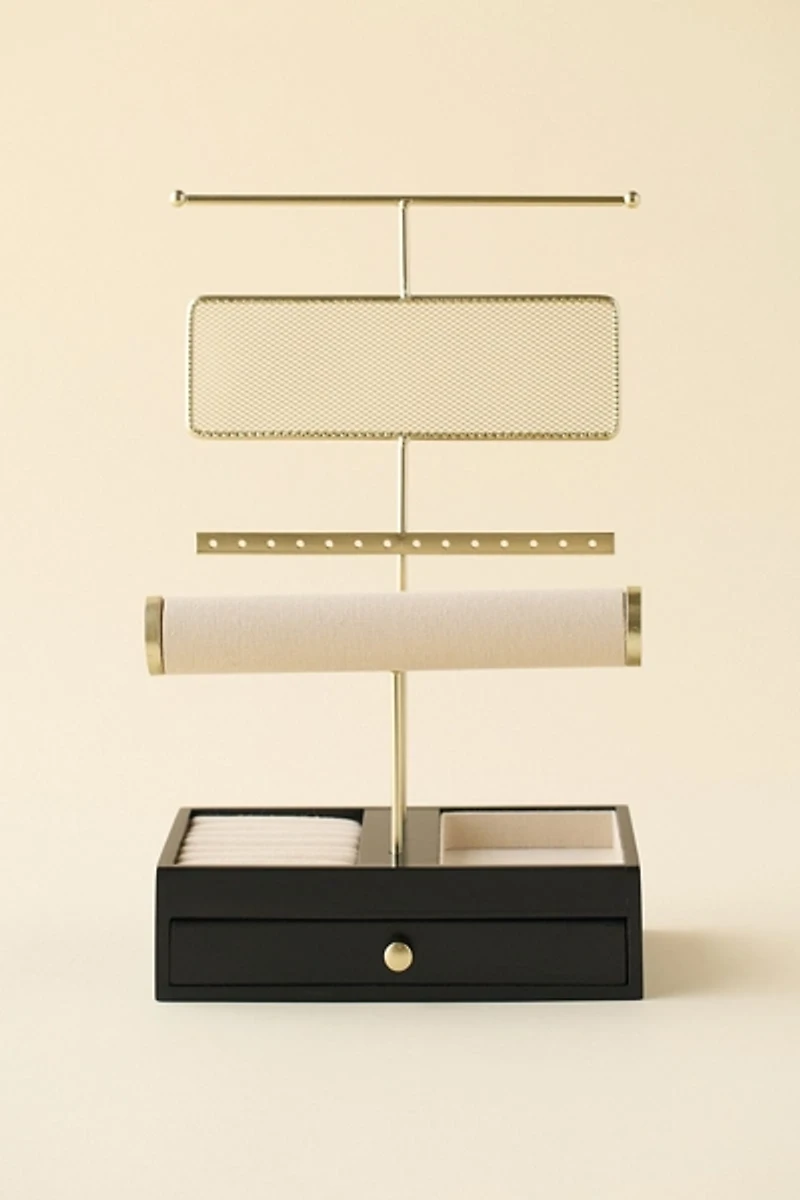 T-Bar Jewelry Storage Organizer & Display Stand